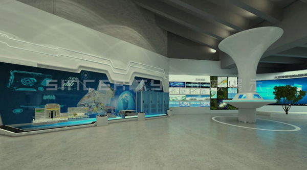 核能科普馆展厅设计效果图