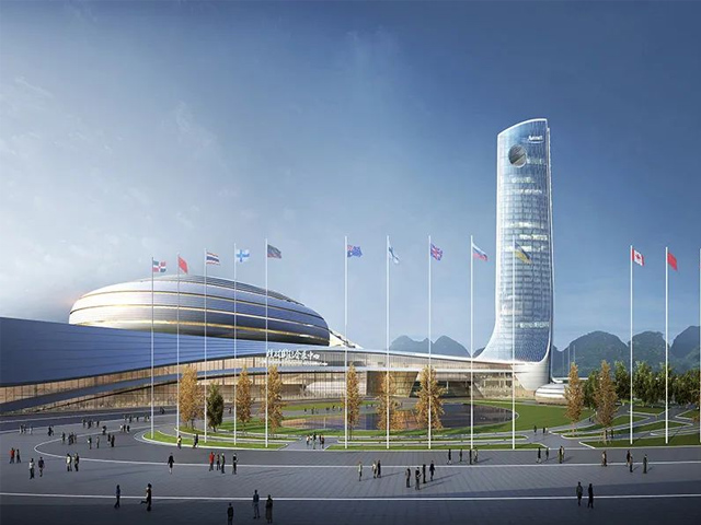 桂林国际会展中心效果图