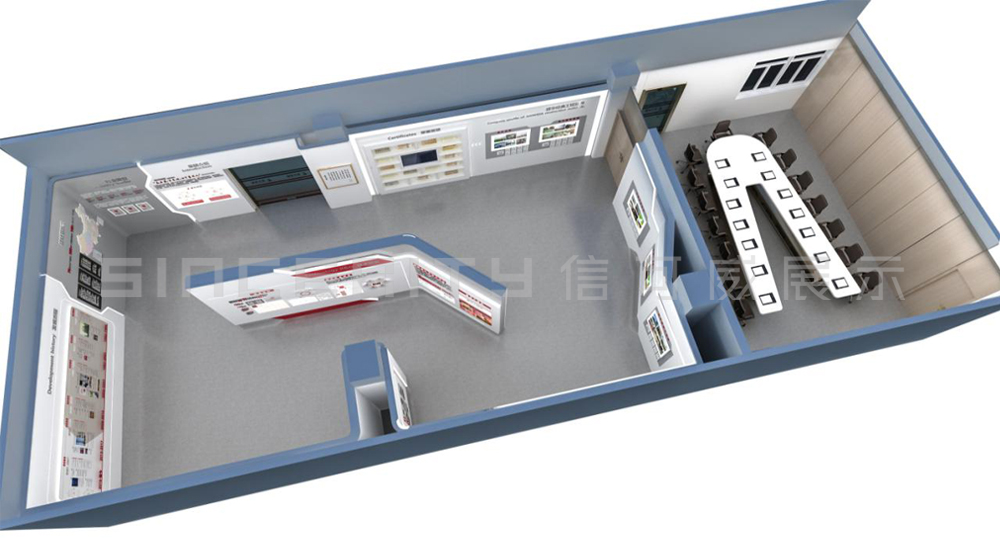 建华建材中山展厅设计