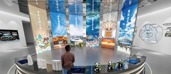 解锁空间设计—城市规划馆设计