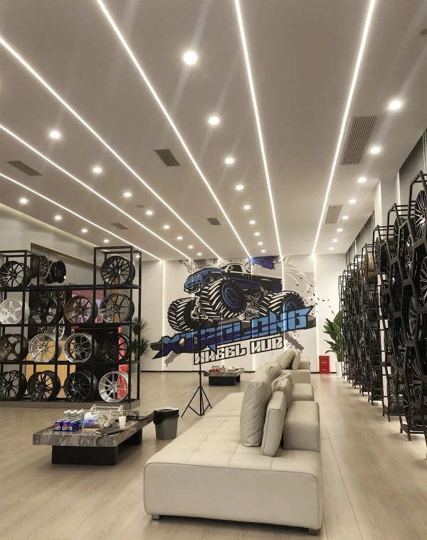 轮毂展厅设计案例展示