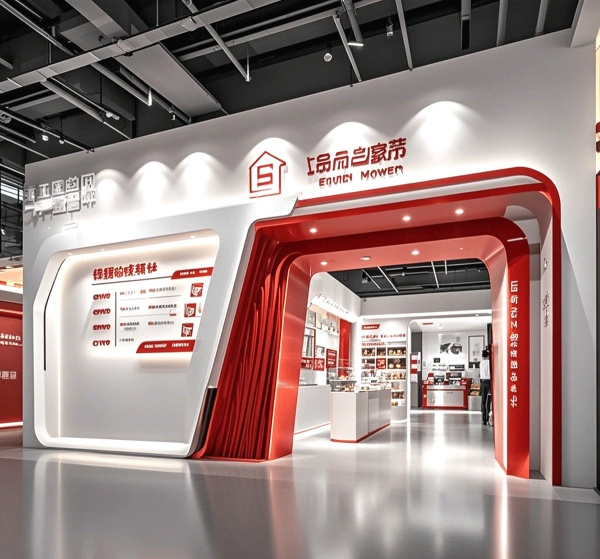 食品企业展厅设计