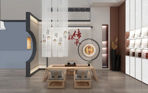 窖玺酒业展厅设计案例推荐