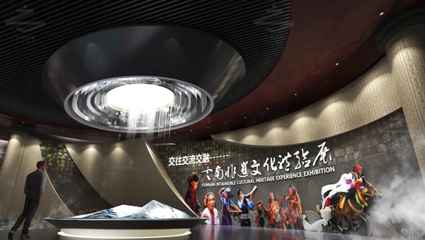 非遗民俗文化馆展厅设计