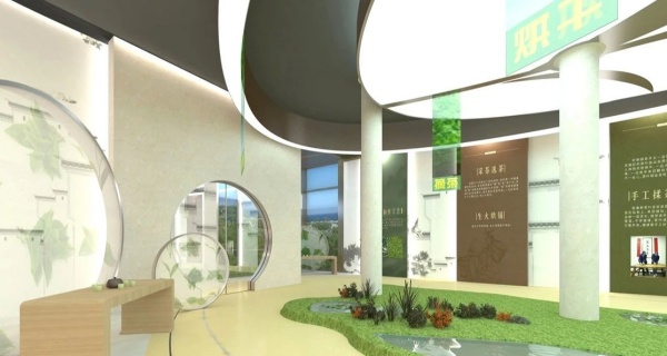 杭州茶文化非遗展厅空间设计
