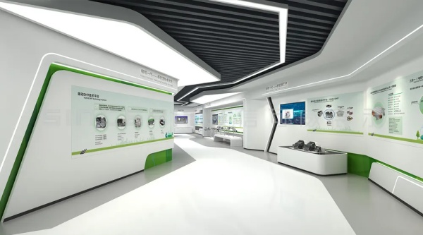 威斯卡特汽车产品展厅设计打造以产品为核心的企业展厅设计！