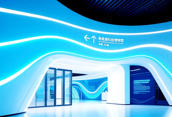 现代新能源科技博物馆展厅设计