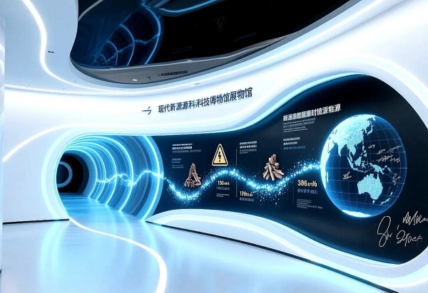 现代新能源科技博物馆展厅设计