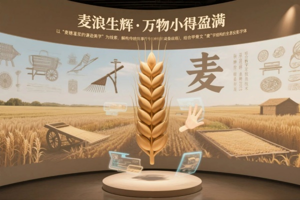 数字农田展厅设计案例